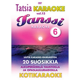TATSIA KARAOKE VOL. 13 - TANSSI KARAOKE 6 DVD