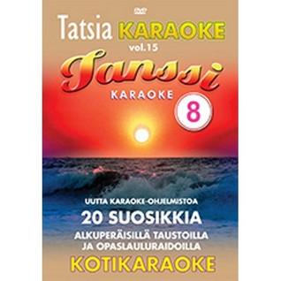 TATSIA KARAOKE VOL. 15 - TANSSI KARAOKE 8 DVD