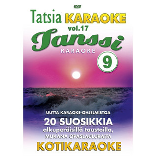 TATSIA KARAOKE VOL. 17 - TANSSIKARAOKE 9 DVD