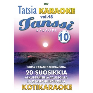 TATSIA KARAOKE VOL. 18 - TANSSI KARAOKE 10 DVD