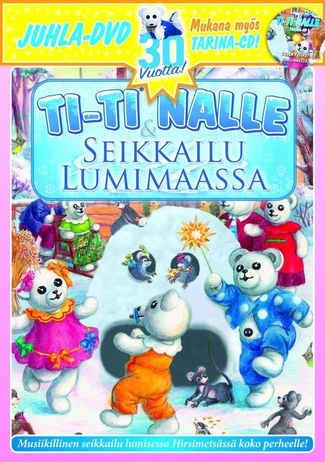 TI-TI NALLE JUHLA DVD - SEIKKAILU LUMIMAASSA – VLMediaShop