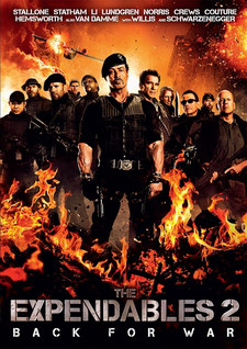 THE EXPENDABLES 2 DVD