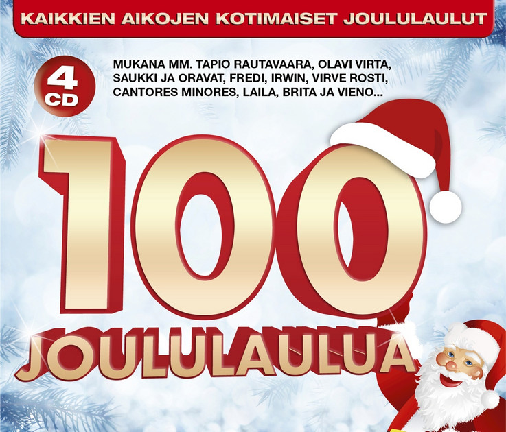 100 HITTIÄ - KAIKKIEN AIKOJEN JOULU 4-CD – VLMediaShop