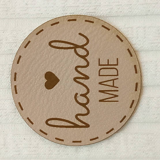 Keinonahkamerkki, HANDMADE vaalea beige