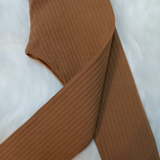 Babyleggingsit 50/56 Caramel rib