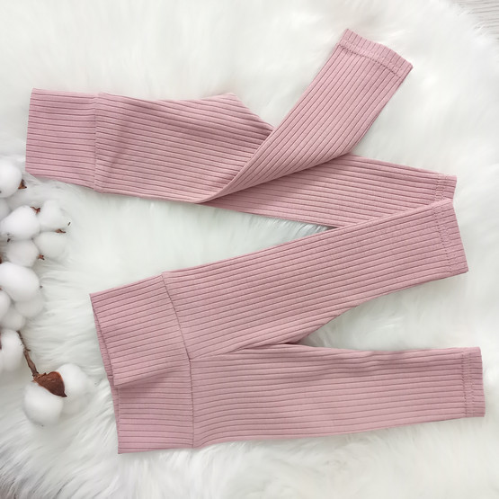Babyleggingsit 50/56 Dusty pink