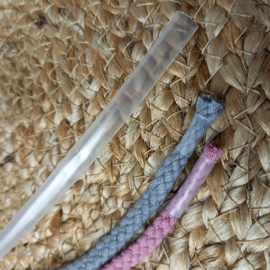 Lämpökutisteputki 1 metri, läpinäkyvä 6 mm