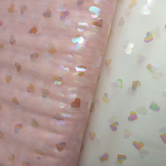 Tylli, sydän, light rose