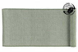 Kaitaliina Tähkä vihreä 33x120 cm kierrätyspuuvillaa