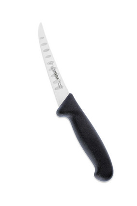 Giesser Boning Knife Scalloped, 15 cm