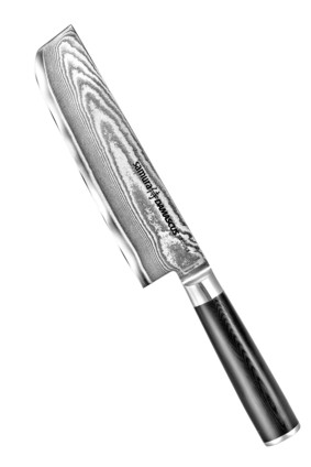 Samura Damascus Nakiri Knife  167 mm