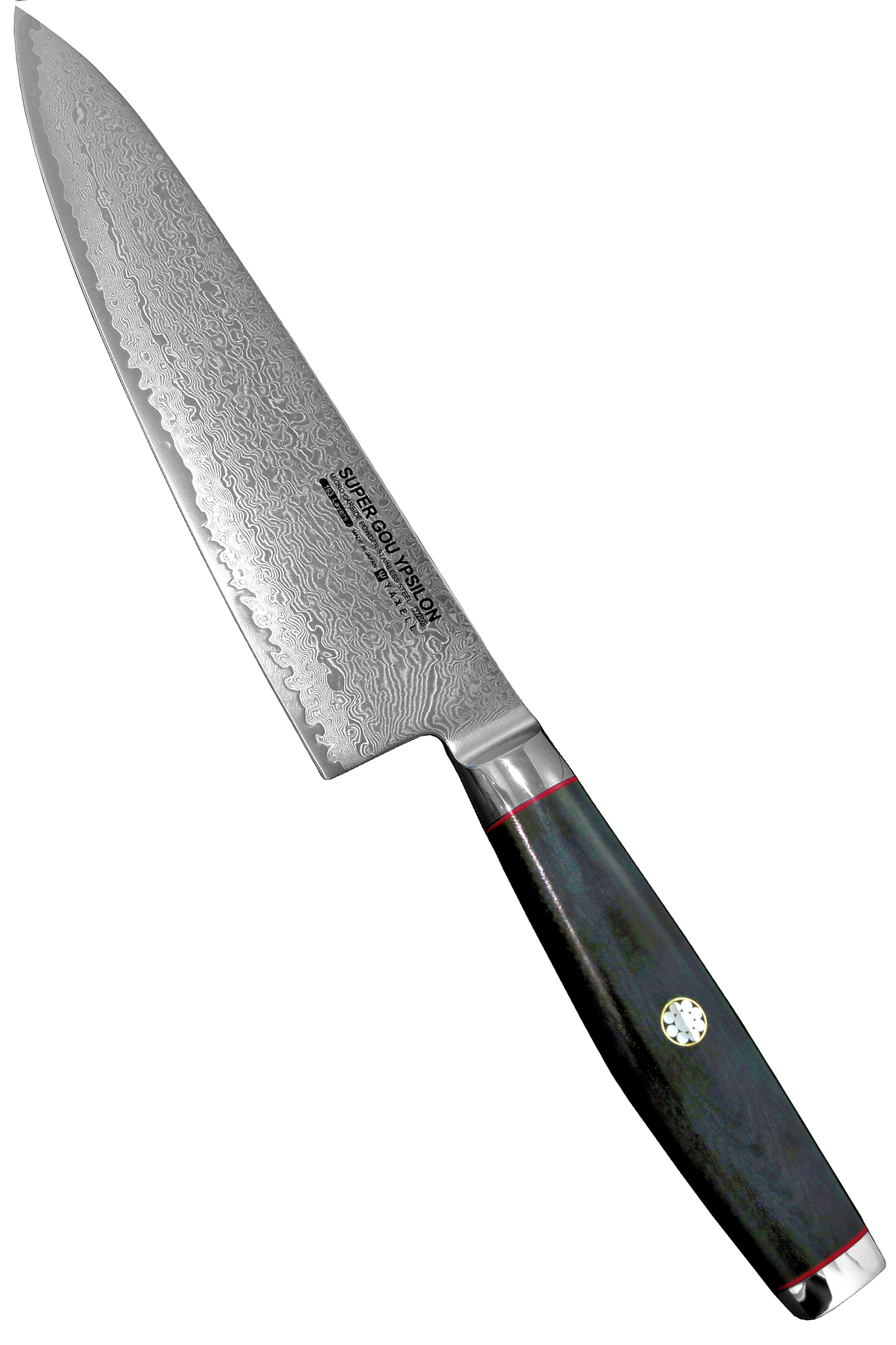 Yaxell Gou Ypsilon Damascus Chef's Knife, cm – veitsikauppa.fi