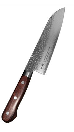 Suncraft Senzo Damascus Universal Santoku Knife, 16,5 cm
