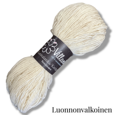 Villanka 3-säikeinen karstalanka, 180 x3, 100 g / 180 m