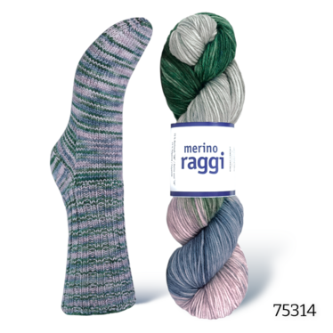 Järbo Merino Raggi - kutittamaton ja lämmin sukkalanka,  100 g / 278 m