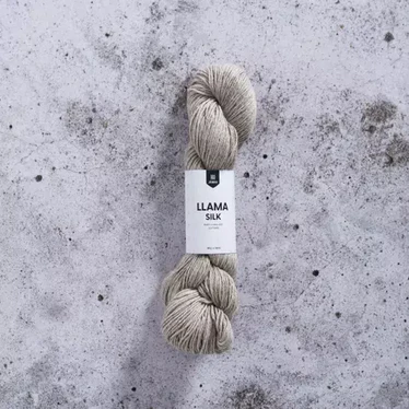 Llama Silk - pehmeä ja sileä laama-silkkilanka, 50 g/ 165 m