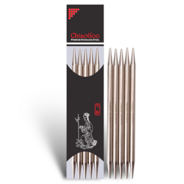 ChiaoGoo Stainless Steel sukkapuikot, 20 cm