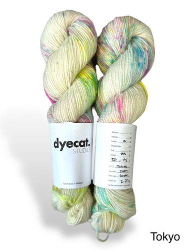 Kotimainen dyecat Kitten -sukkalanka, 50 g / 175 m