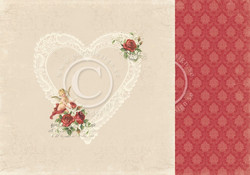 Pion Design To My Valentine skräppipaperi In My Heart 2