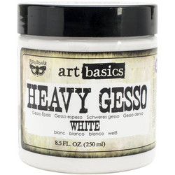 Finnabair Art Basics Heavy Gesso, valkoinen, 250 ml