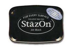 StazOn -leimasintyyny, sävy Jet Black