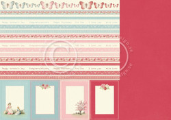 Pion Design My Dearest Sofia skräppipaperi Borders
