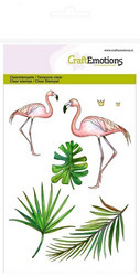 CraftEmotions leimasinsetti Flamingo