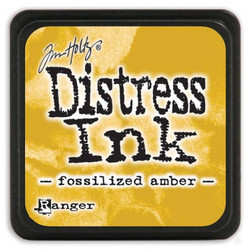 Tim Holtz Distress Mini Ink -leimasintyyny, sävy Fossilized Amber