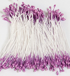 Helmiäisheteet, 1 mm. 144 kpl. Violetti