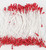 Helmiäisheteet, 1 mm. 144 kpl. Punainen