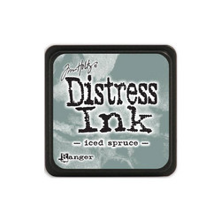 Tim Holtz Distress Mini Ink -leimasintyyny, sävy Iced Spruce