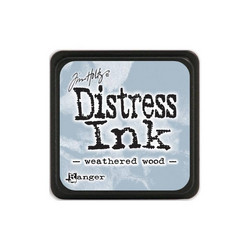 Tim Holtz Distress Mini Ink -leimasintyyny, sävy Weathered Wood