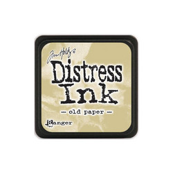 Tim Holtz Distress Mini Ink -leimasintyyny, sävy Old Paper