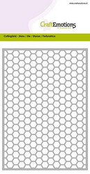 CraftEmotions stanssi Cutting Grid - honeycomb