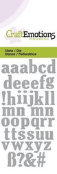 CraftEmotions Lowercase Alphabet -stanssi, kirjaimet