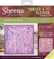 Sheena Douglass Create a Flower sapluuna Barking Mad