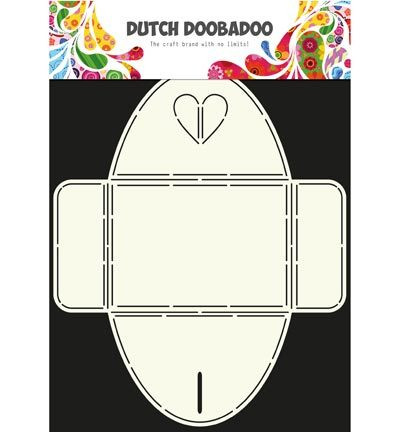 Dutch Doobadoo Envelope Art Heart -sapluuna