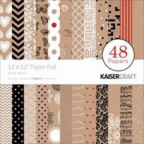 Kaisercraft paperikko Mix & Match, 12
