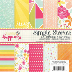 Simple Stories Sunshine & Happiness -paperipakkaus