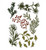Sizzix stanssisetti Tim Holtz - Thinlits Holiday Greens, Mini