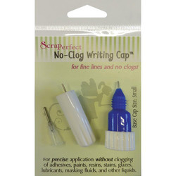 ScraPerfect No-Clog Writing Cap -korkki, koko small (pieni)
