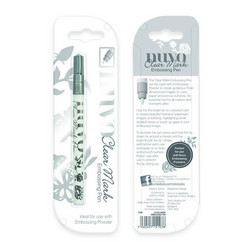 Nuvo Clear Embossing Marker pen -kynä, kohokuviointiin