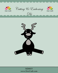 Dixi Craft stanssi Sitting Deer