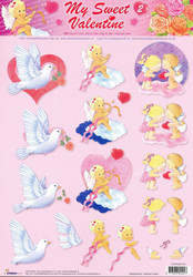 Studio Light My Sweet Valentine 3D-kuvat, leikattava