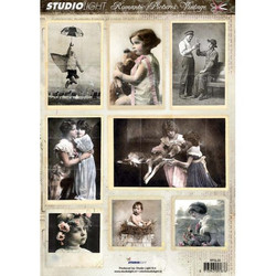 Studio Light Romantic Pictures -korttikuvat