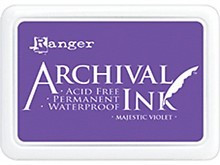 Archival Ink -mustetyyny, sävy Majestic Violet