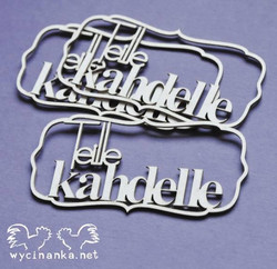Chipboard tekstileike, Teille kahdelle, 3kpl
