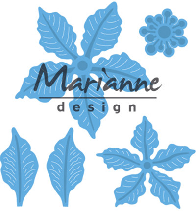 Marianne Design stanssi Petra's Poinsettia, joulutähti