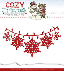 Yvonne Creations Cozy Christmas -stanssi Christmas Lights