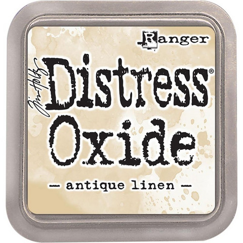 Distress Oxide -mustetyyny, sävy antique linen
